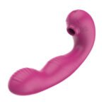 Vibrador Sugador de Clitóris com Vibração e Movimento Giratório