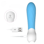 Vibrador Mini Bullet Vibratório Texturizado Macio