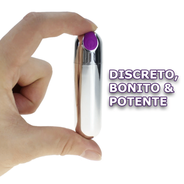 Vibrador Mini Bullet Super Potente Recarregável