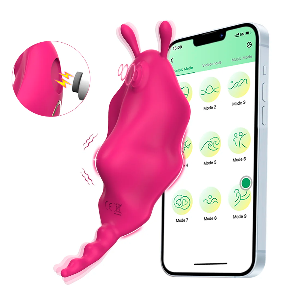 Vibrador de Calcinha com Controle
