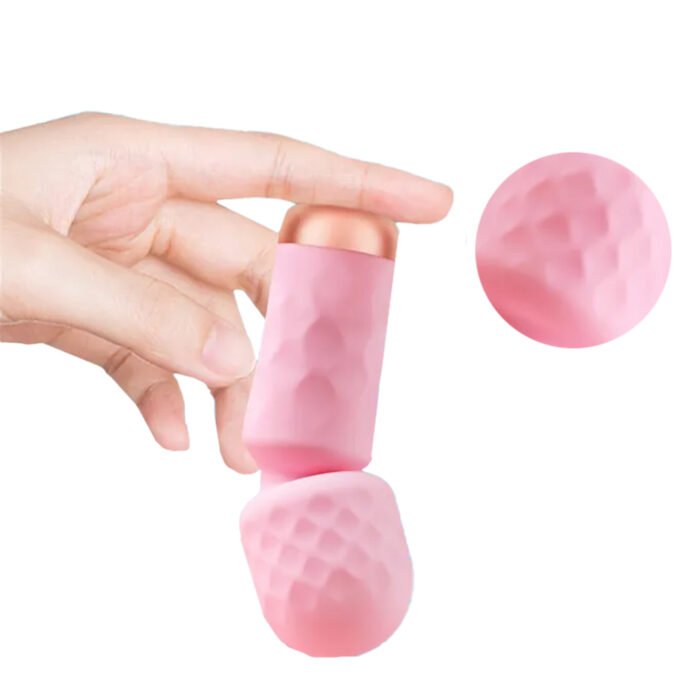 Vibrador Mini Varinha Mágica com 10 Modos de Vibração