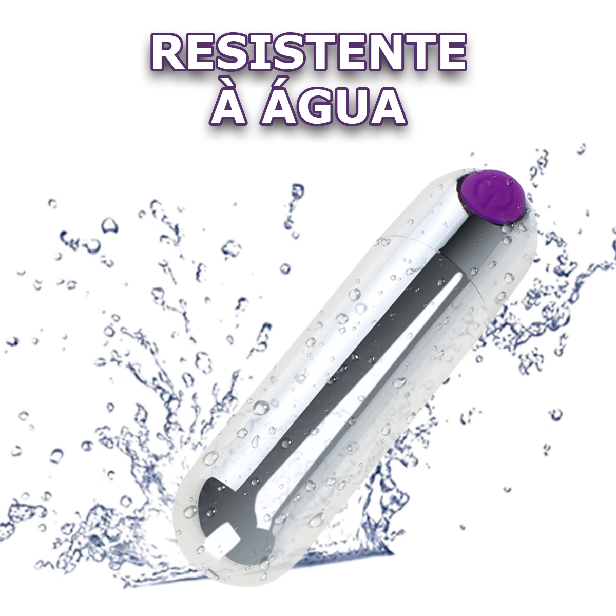 Mini Vibrador Bullet à prova d'água