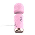 Vibrador Mini Varinha Mágica com 10 Modos de Vibração